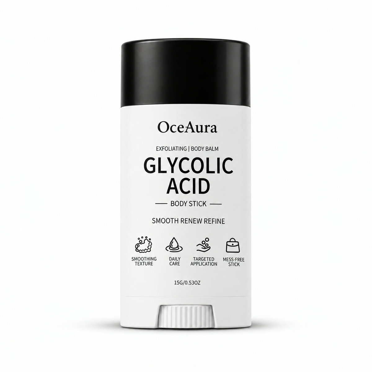 OCEAURA - Stick Lissant & Exfoliant à l’Acide Glycolique
