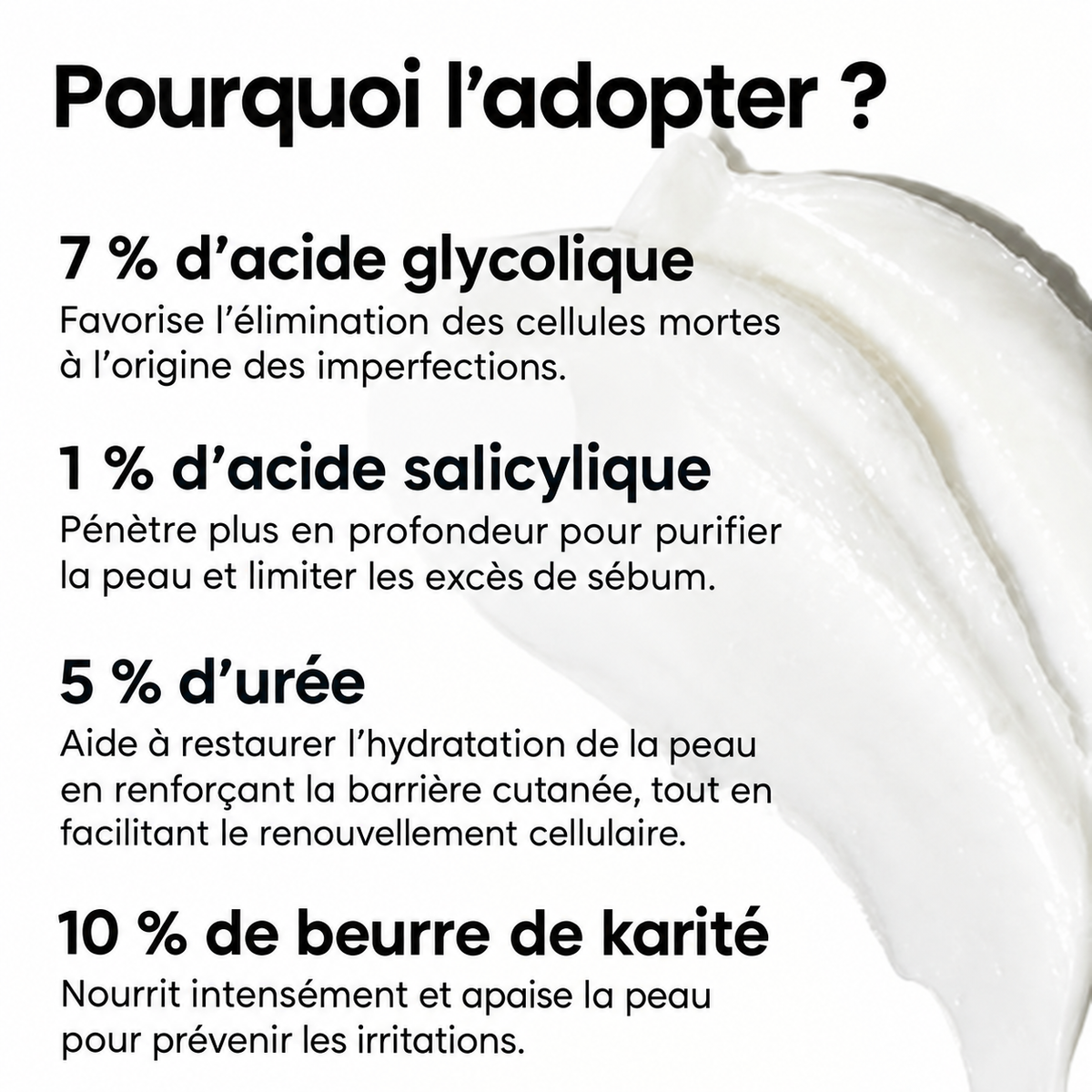 OCEAURA - Stick Lissant & Exfoliant à l’Acide Glycolique