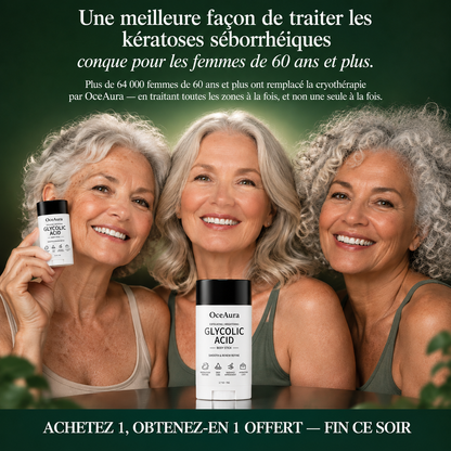 OCEAURA - Stick Lissant & Exfoliant à l’Acide Glycolique